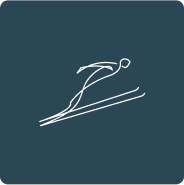 Skisprung Icon